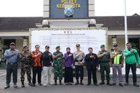 Pemkot Kediri Perkuat Keamanan Kota Melalui Dukungan Sabuk Kamtibmas Kediri