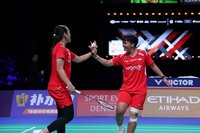 Ganda Putri Indonesia Ana/Meilysa Gemilang, Bawa Merah Putih Unggul Sementara di Perempat Final Piala Uber 2026