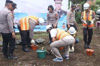 Gudang Pangan Polri 1.000 Ton Dibangun di Bengkayang, Perkuat Ketahanan Pangan Nasional