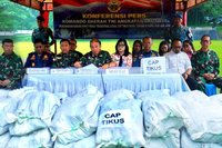 Kodaeral VIII Gagalkan Penyelundupan Cap Tikus Senilai Ratusan Juta Rupiah