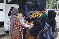 Imigrasi Langsa Hadirkan Layanan Paspor Keliling di CFD, Mudahkan Warga Urus Dokumen Perjalanan