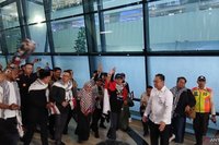 Sembilan WNI Korban Penahanan Israel Tiba di Tanah Air, Menlu Mengecam Kekerasan
