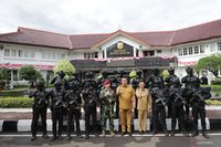 Kopassus Gelar Latihan di Kompleks Pemkab Bogor, Perkuat Sinergi TNI-Pemda