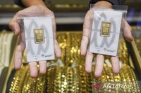 Harga Emas Antam Melonjak Rp25 Ribu pada Sabtu, Tembus Rp2,799 Juta per Gram