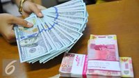 Rupiah Tembus Rp18.066 per Dolar AS pada Jumat Pagi