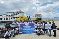 ASDP Perkuat Komitmen Pelestarian Laut, Kumpulkan 13 Ton Sampah Demi Kelancaran Logistik Nasional