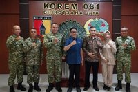 Komisi I DPR Dorong Penguatan Tugas Teritorial Korem 081/DSJ di Madiun