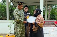 TNI Bangun Balai Pengajian Anak Yatim di Aceh Utara, Wujud Kepedulian Pasca Bencana