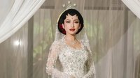 6 Foto Detail Kebaya Akad Nikah Jennifer Coppen, Perpaduan Adat Jawa dan Sentuhan Modern yang Elegan