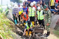 Gubernur Sulsel Resmikan Rehabilitasi Irigasi Bengo, Dorong Ketahanan Pangan Bone