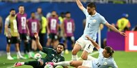 Hasil Piala Dunia 2026: Arab Saudi berhasil mencuri poin dari Uruguay dengan mencetak gol lebih dulu.