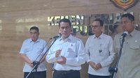 Hadapi El Nino Godzilla, Mentan Sampaikan Kondisi Stok Pangan kepada Prabowo