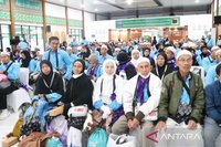 Kloter 12 Jamaah Haji Debarkasi Banjarmasin Tiba di Tanah Air, Total 4.303 Jemaah Telah Kembali