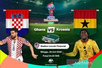 Susunan Pemain Kroasia vs Ghana Piala Dunia 2026: Rotasi Krusial Demi Tiket 32 Besar