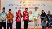 Ramadan jadi Momen Berbagi, Sido Muncul Salurkan Santunan untuk 1.000 Kaum Dhuafa di Kabupaten Semarang