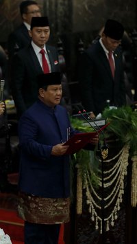 VIDEO: Ruang Sidang Riuh Bergemuruh Nama Prabowo dan Gibran Disebut Ketua MPR Ahmad Muzani