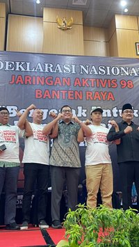 Dukung Airin-Ade, Aktivis 98 Beri Pesan Khusus soal Pemimpin Berintegritas untuk Banten