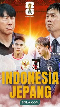 Link Live Streaming Timnas Indonesia vs Jepang di Grup C Round 3 Kualifikasi Piala Dunia 2026