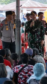 Diperintah Prabowo, Begini Gerak Cepat Panglima TNI Datangi Korban Erupsi Lewotobi