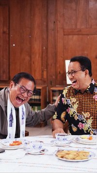 FOTO: Tawa Lepas Anies Baswedan dan Pramono-Rano, Sinyal Dukungan?