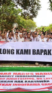 Bantu Karyawan Indofarma Tuntut Pembayaran Gaji, Wamenaker: Saya Bukan Malaikat, tapi Saya Siap Diajak Berjuang