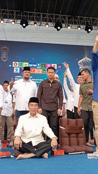 Hadiri Kampanye Terakhir Pilkada Jateng, Jokowi Yakin Luthfi-Yasin Menang