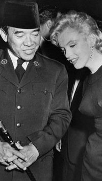 Kisah Sukarno Telat Dinner di Amerika Karena Marilyn Monroe