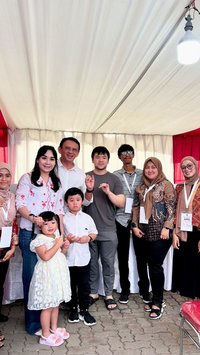 Momen Ahok & Keluarga Nyoblos saat Pilkada Serentak, Publik Justru Soroti Kedua Anaknya yang Makin Besar