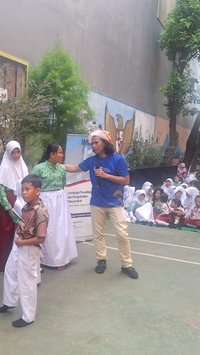 Ratusan Pelajar SDN Balimester 01 Semangat Ikuti Literasi Media oleh IMDE dan YPP Indosiar-SCTV