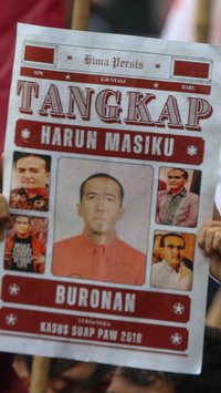 KPK Rilis Foto Terbaru Harun Masiku sebagai Buronan, Begini Penampakannya Sekarang