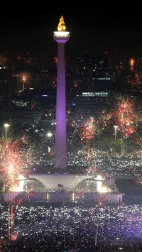 Ini Jadwal dan Rute Rekayasa Lalu Lintas di Monas saat Malam Tahun Baru 2025