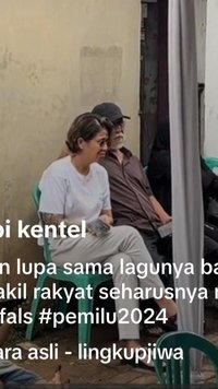 Potret Cikal Putri Iwan Fals saat Nyoblos ke TPS Jadi Sorotan, Sosoknya Disebut Kece Parah Bak Bule