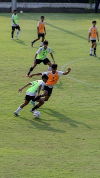 FOTO: Melihat Aksi Timnas Muda Jalani Seleksi Ketiga Pemusatan Latihan untuk Piala AFF U-16 di GBK