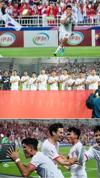 FOTO: Aksi Memukau Timnas Indonesia U-23 Kalahkan Korea Selatan, Cetak Sejarah Lolos Semifinal Piala Asia U-23