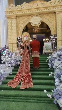Viral Pernikahan Digelar di Rumah Mewah dan Megah Bak Hotel, Ternyata Bukan Orang Sembarangan