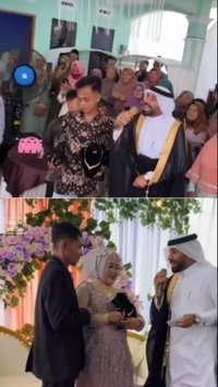 Majikan Arab Hadiri Pernikahan ART di Indonesia, Beri Sambutan Dikira Berdoa Warga Malah Bilang 