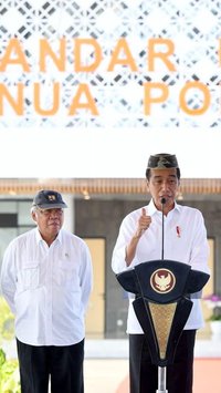 Jokowi Resmikan Bendungan Tiu Suntuk di Sumbawa Barat yang Habiskan Rp1,4 Triliun