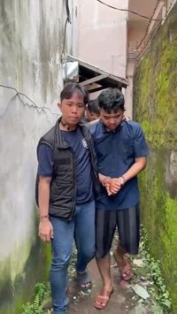 VIDEO: Detik-Detik Penangkapan Tersangka Pembunuhan Wanita dalam Koper di Palembang