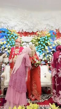 Bikin Pangling, 8 Foto Pernikahan Siti Mamduhah Putri Wakil Presiden Ma