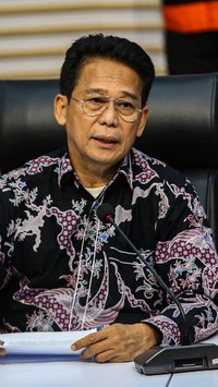 FOTO: Blak-Blakan Wakil Ketua KPK Johanis Tanak Paparkan Penahanan Bupati Sidoarjo Ahmad Muhdlor Ali