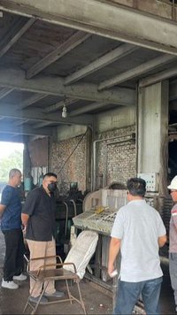 Tungku Pabrik Peleburan Besi di Lampung Meledak, Tiga Pekerja Luka Parah