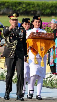 Kirab Bendera dan Naskah Proklamasi Monas-IKN Bakal Jadi Tradisi