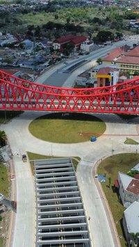 Penampakan Simpang Joglo, Ikon Baru Kota Solo