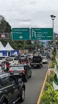 1,1 Juta Kendaraan Melintasi Puncak Bogor saat Libur Natal dan Tahun Baru