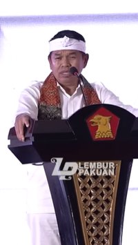 VIDEO: Pidato Perdana Dedi Mulyadi Resmi Jadi Gubernur Jabar Terpilih 2025-2030 di KPU