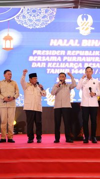 Momen Prabowo, Luhut, Wiranto hingga Hendropriyono Kompak Nyanyi Hymne Taruna