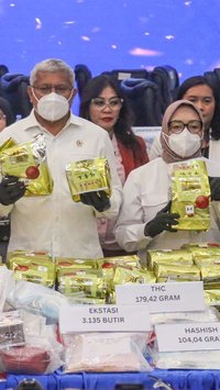 FOTO: BNN dan Bea Cukai Bongkar 172 Kasus Narkoba, Ibu Rumah Tangga Jadi Kurir hingga Perekrut
