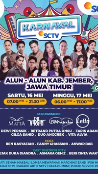 Karnaval SCTV Meriahkan Jember, Hadirkan Deretan Artis hingga Hiburan Gratis untuk Warga