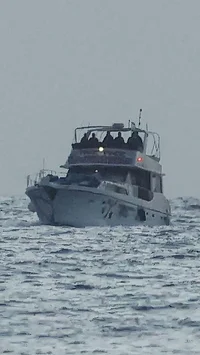 FOTO: Kapal Global Sumud Flotilla Dibawa Militer Israel ke Pelabuhan Ashdod