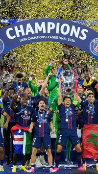 FOTO: PSG Pertahankan Takhta Eropa di Budapest